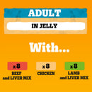 Pedigree Tins Mixed Selection in Jelly Jumbo | Percys Pet Products