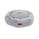 Baker & Bray Calming Donut Dog Bed - Light Grey