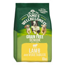 Buy James Wellbeloved Senior Grain Free Lamb - Percys Pet Products
