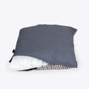 Danish Design Rustic Stripes Demin Deep Duvet Dog Bed - Percys Pet Products