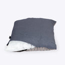 Danish Design Rustic Stripes Demin Deep Duvet Dog Bed - Percys Pet Products