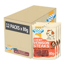 Buy Good Boy Chewy Venison Steaks Dog Treats | Percys Pet Products