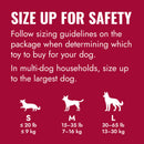 KONG Goodie Ribbon Dog Toy - Percys Pet Products