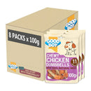 Good Boy Chewy Chicken Dumbbells Dog Treats 8 Packs x 100g | Percys Pet Products