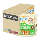 Good Boy Chewy Chicken Twists Dog Treats 90g x 10 Packs | Percys Pet Products