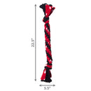KONG Signature Rope Mega Dual Knot Dog Toy - Percys Pet Products
