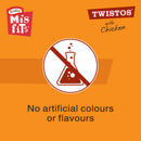 Pedigree Misfits Twistos with Chicken Dog Treats 105g x 18 Packs | Percys Pet Products