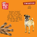 Pedigree Misfits Twistos with Beef Dog Treats 105g x 18 Packs | Percys Pet Products