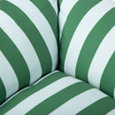 Scruffs Amalfi Striped Box Dog Bed in Green | Percys Pet Products