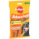 Pedigree Schmackos Poultry Dog Treats 20 Sticks x 9 Packs | Percys Pet Products
