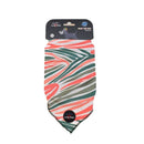 Long Paws Funk The Dog Bandana in Pink Green Zebra - Percys Pet Products