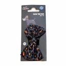 Long Paws Funk The Dog Bow Tie in Gold Black Leopard - Percys Pet Products