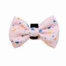 Long Paws Funk The Dog Bow Tie in Terrazo Pink - Percys Pet Products