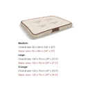 Scruffs Hilton Orthopaedic Memory Foam Dog Mattress - Percys Pet Products